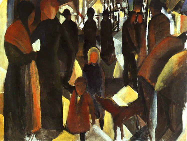 August Macke Leave Taking